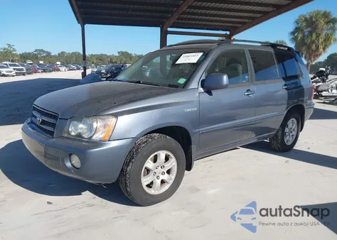 2002 Toyota Highlander Limited V6 z USA, uszkodzony, nr VIN JTEGF21A120038206